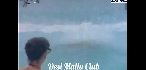  Desi Mallu bathing Romance uncensored part 1